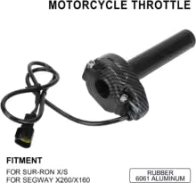 Carbon fiber surron throttle